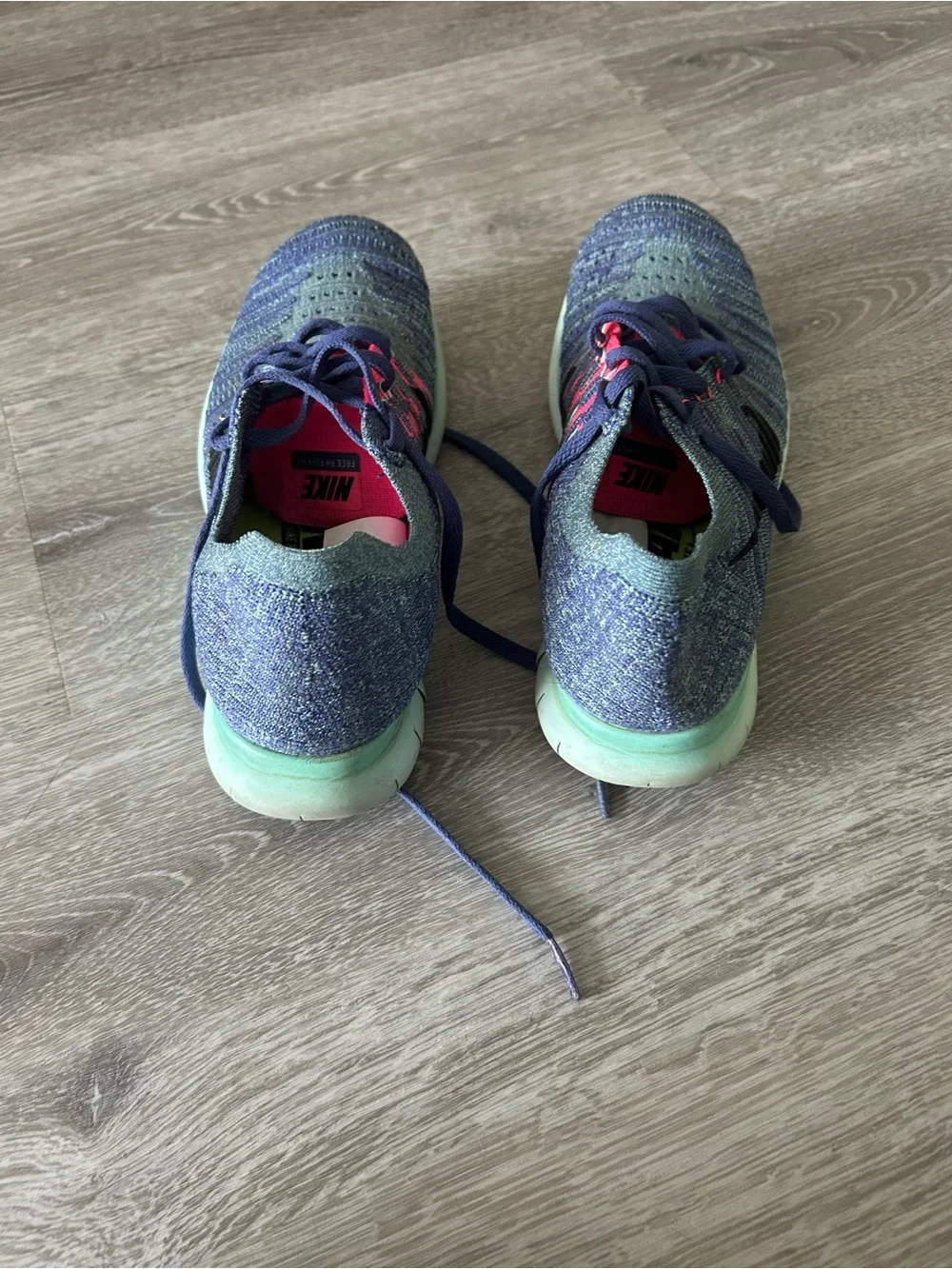 Nike Women's RN Flyknit Running Sneakers - Picture 3 of 6